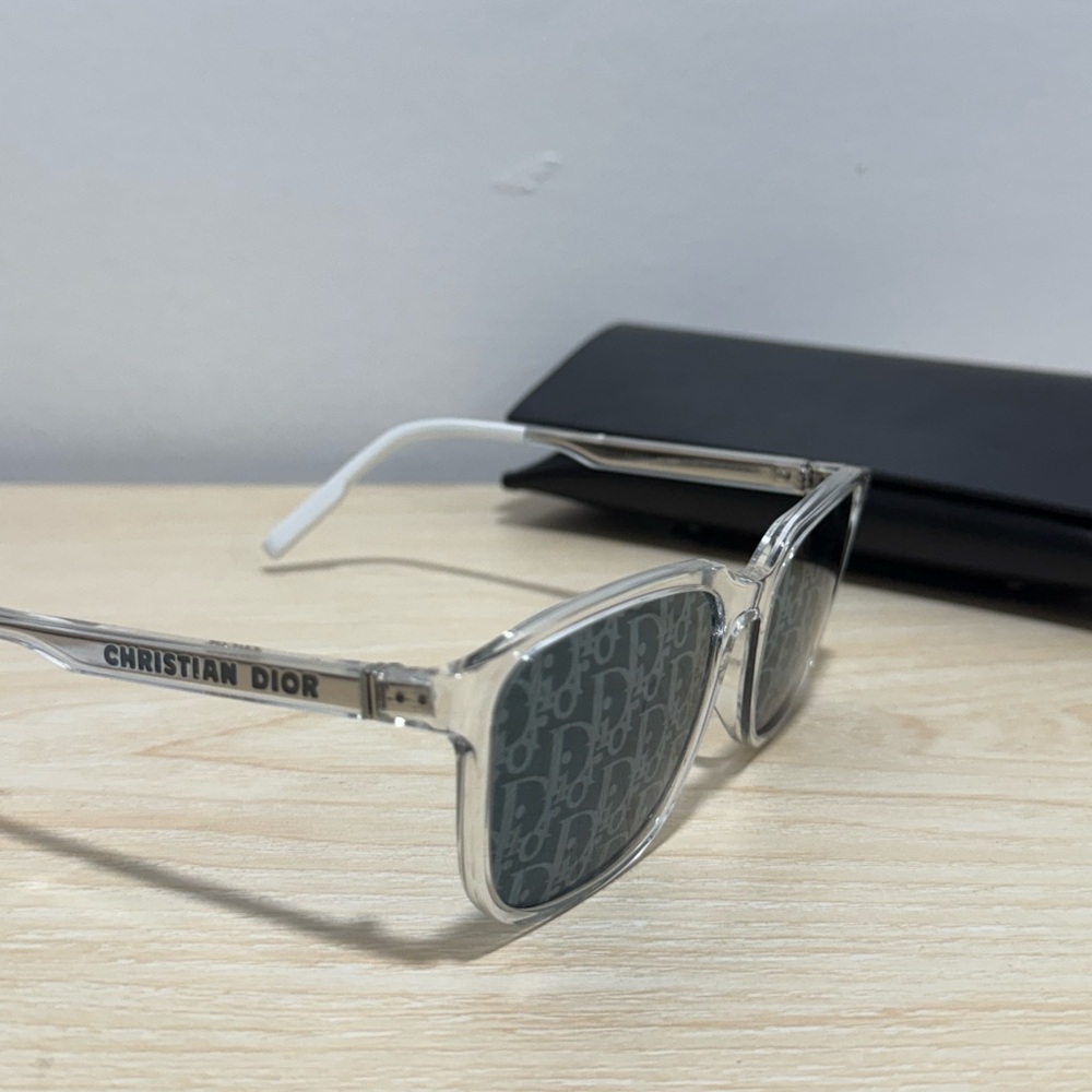 Dior Tag Su Transparent Sunglasses